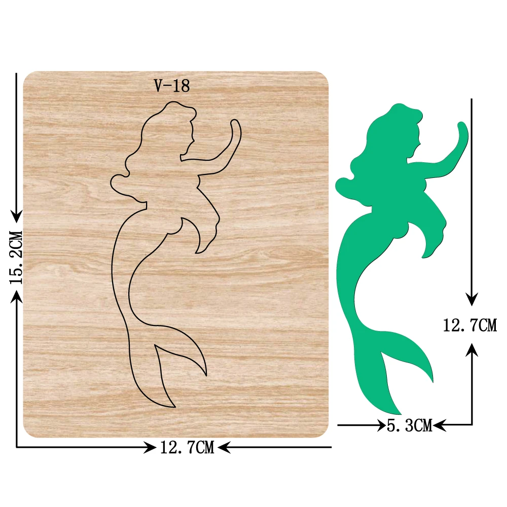 

New, princess wooden dies cutting dies scrapbooking /V-18