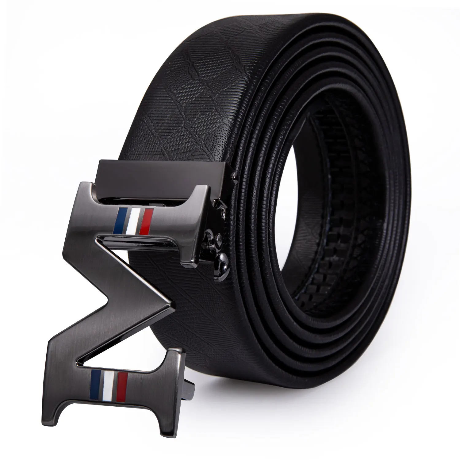 

Belts For Men Genuine Leather Automatic Belt Famous Brand Luxury Cowskin Men's Belt High Quality Jeans Ratchet Belt DiBanGu