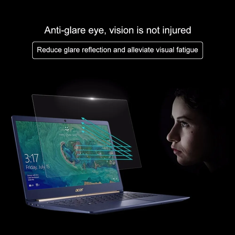 Стекло для защиты экрана Acer Aspire 7 защита от царапин ноутбука пленка |