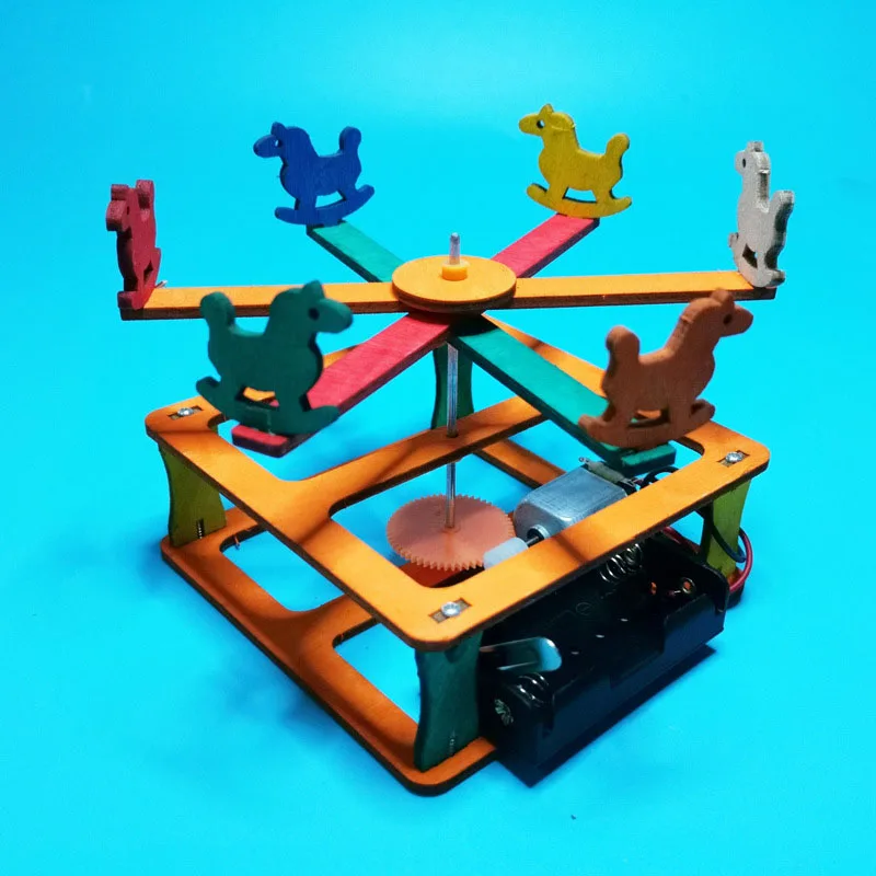 Новая научная небольшая продукция 2019 материал карусели ручной работы для детей