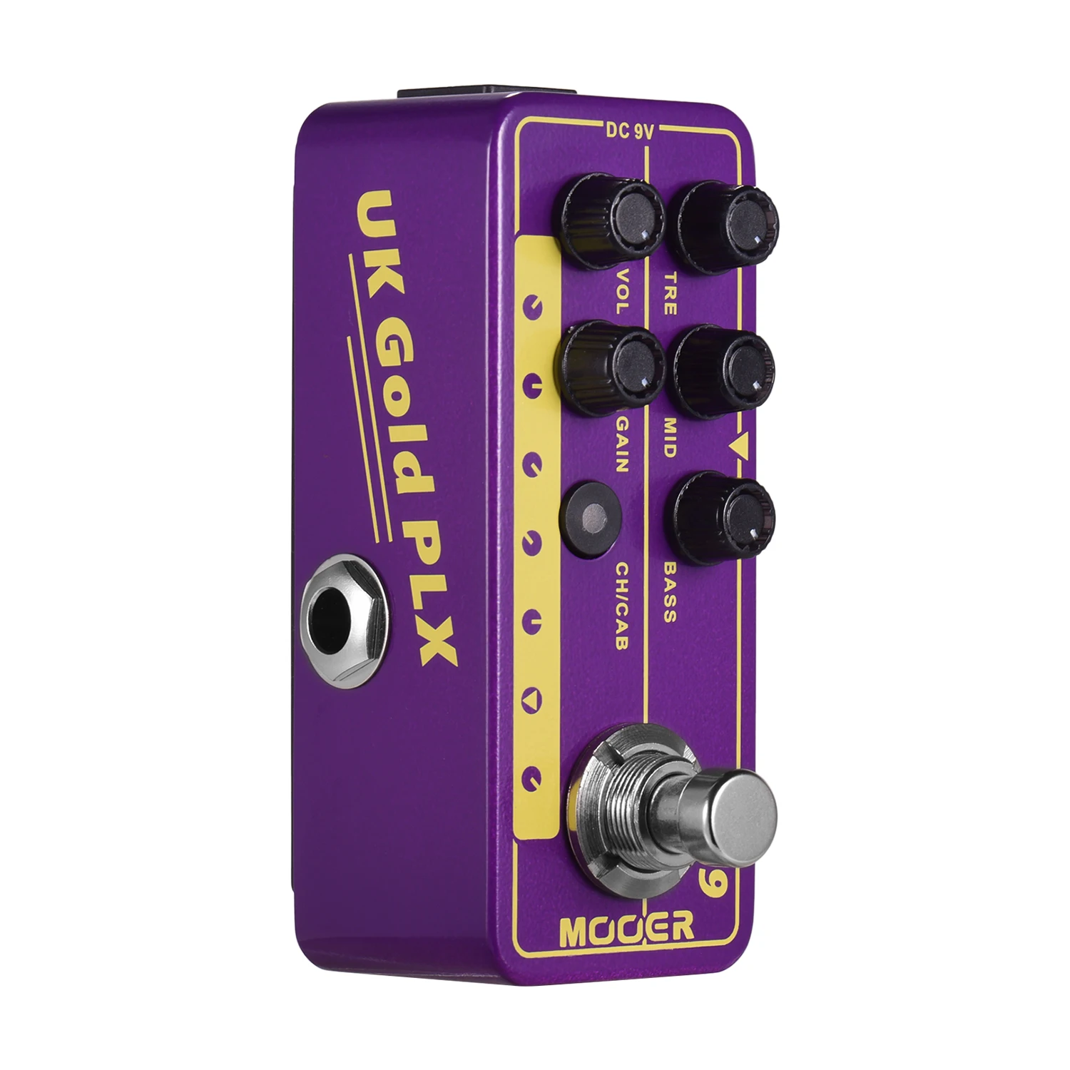 Mooer MICRO PREAMP Series 019 UK Gold PLX Digital Preamp Preamplifier Guitar Pedal Cabinet Simulation Dual Channels 3-Band EQ | Спорт и