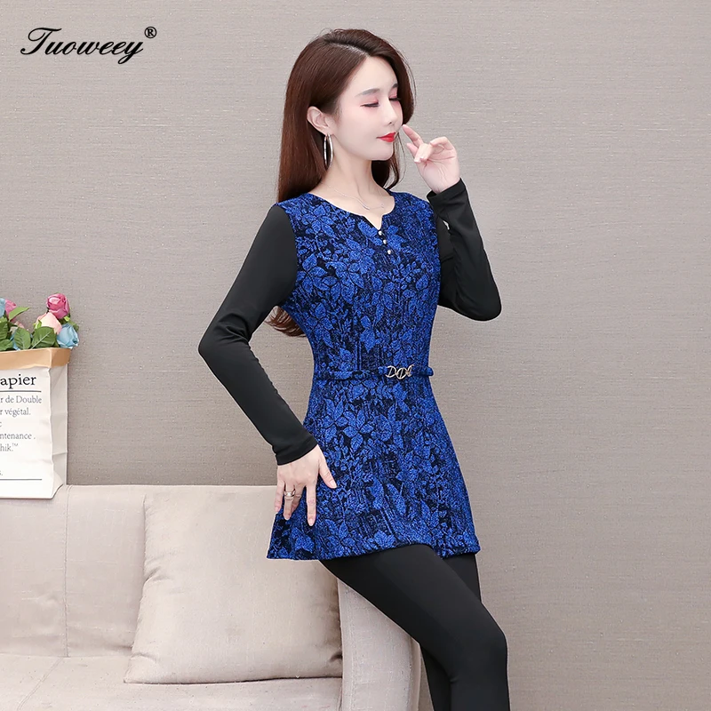 

2020 New Arrival Fashion summer short sleeve Slim floral long Shirt Female Casual Slim Color Plus Size elegant Printed Blouse