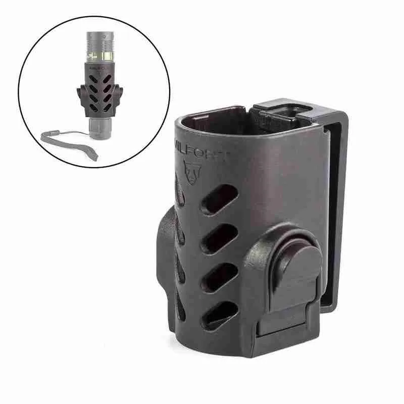 Тактический фонарик чехол Чехол с кобурным зажимом для крепления на поясной