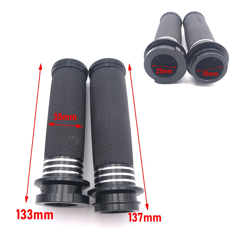 Ручки для электроники ручки мотоцикла 1 пара 25 мм руль Harley Touring Dyna Softail Slim FLS Road King