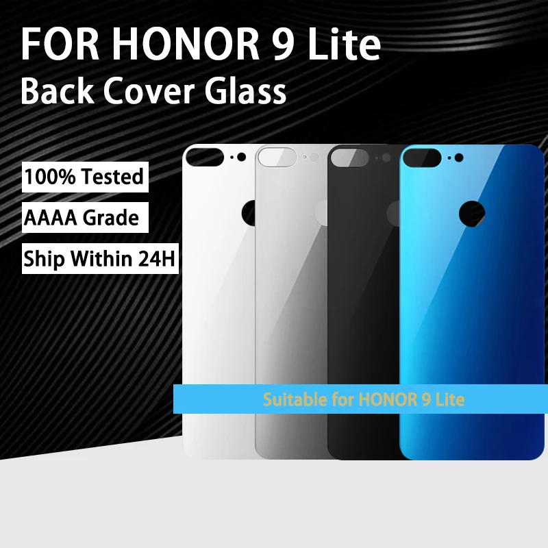 

Replacement For Huawei honor 9 9 Lite Back Battery Door Rear Glass Housing Case For Huawei honor 9 lite Battery Cover glass