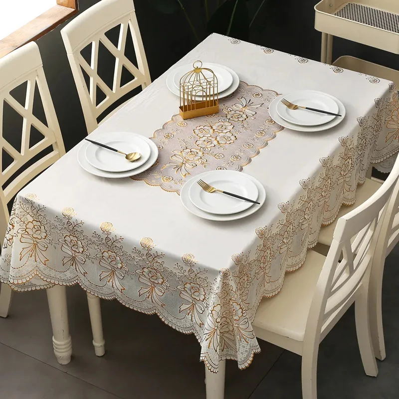 

Скатерть европейского стиля мульти Размеры Чай Скатерти экологически чистые скатерть Водонепроницаемый с защитой от ожогов скатерть