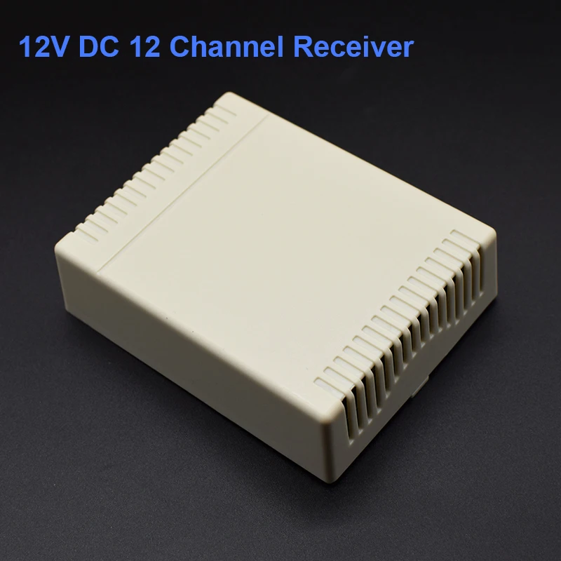 433mhz DC 12V 24v 12CH Relay Wireless Remote Control Switch 433 MHz RF Receiver Module For Smart Home lighting | Электроника