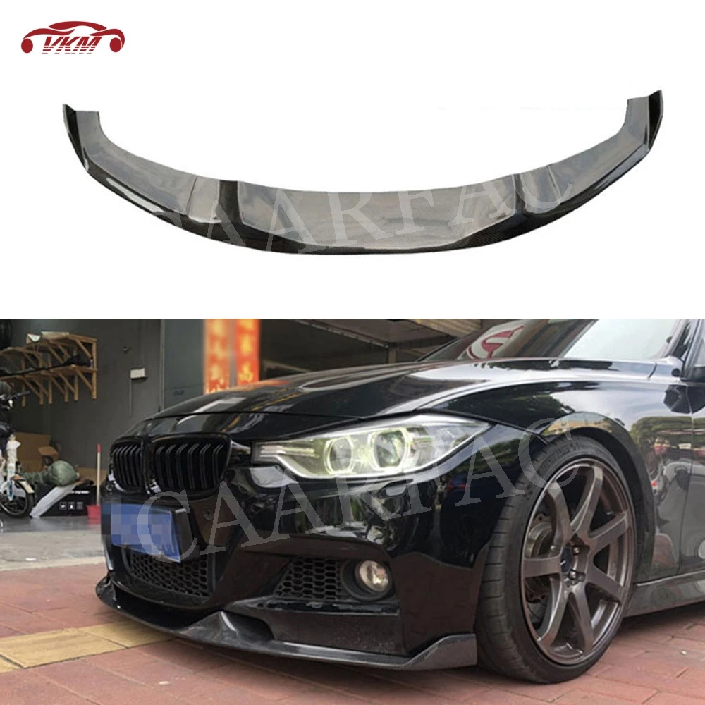 Передний спойлер для губ из углеродного волокна противоударные веки BMW 3 серии F30