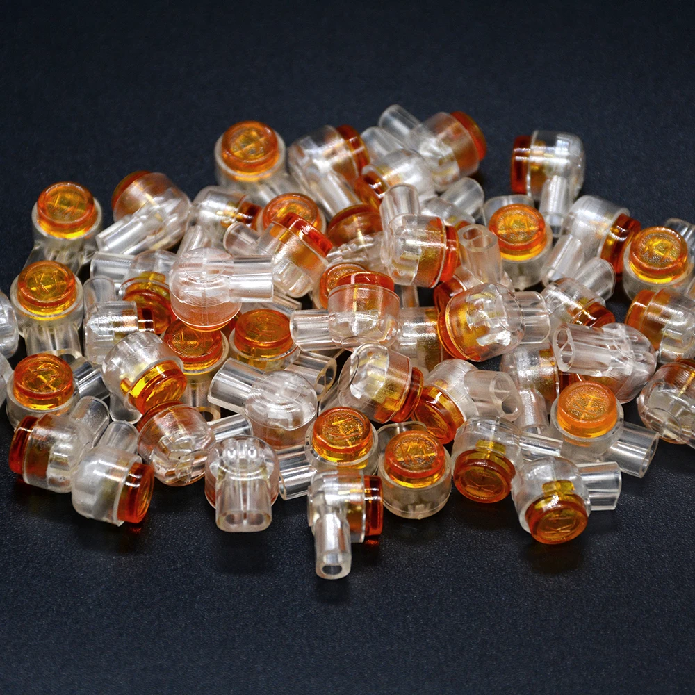 50/100 шт. обжимные соединительные клеммы Rj45 K1 разъем водонепроницаемая проводка