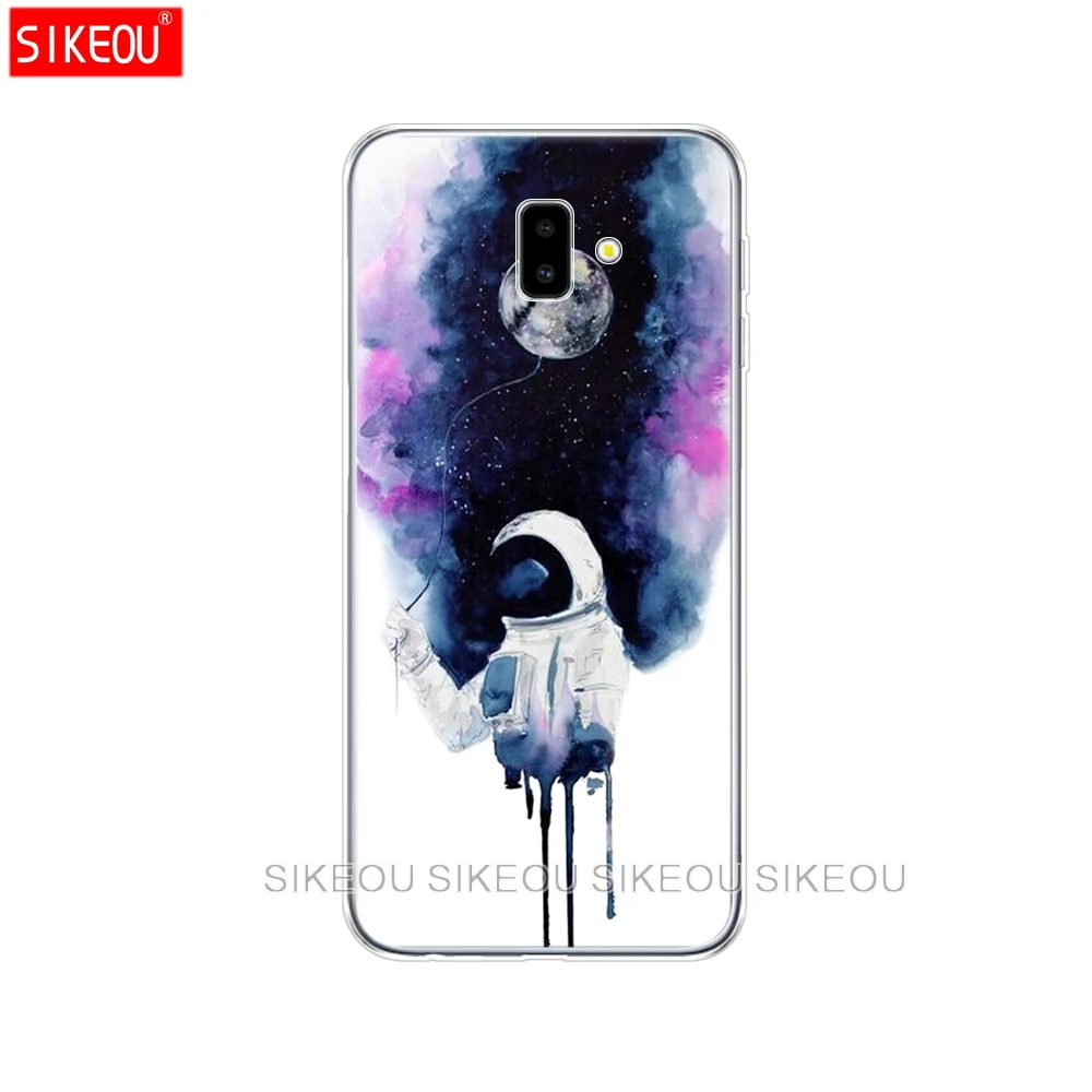 silicone case For Samsung J6 Plus Cases Soft TPU Cover Galaxy J6Plus 2018 J6+ J 6 J610 J610F Phone Capas | Мобильные телефоны и