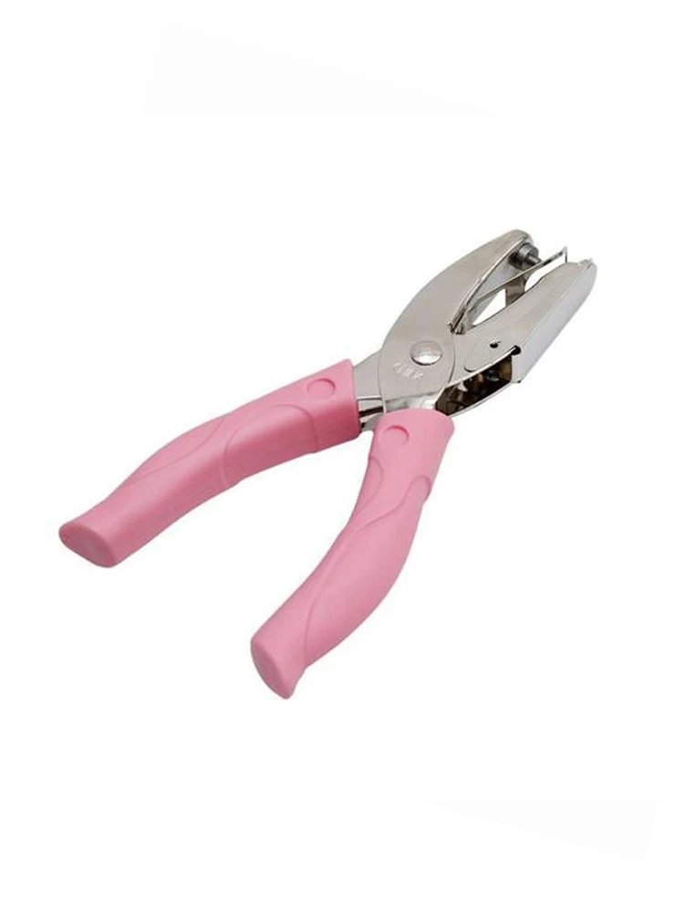 

1pc HandHeld Single Hole Punch Pliers Ticket Round Paper Craft Puncher Manual Puncher