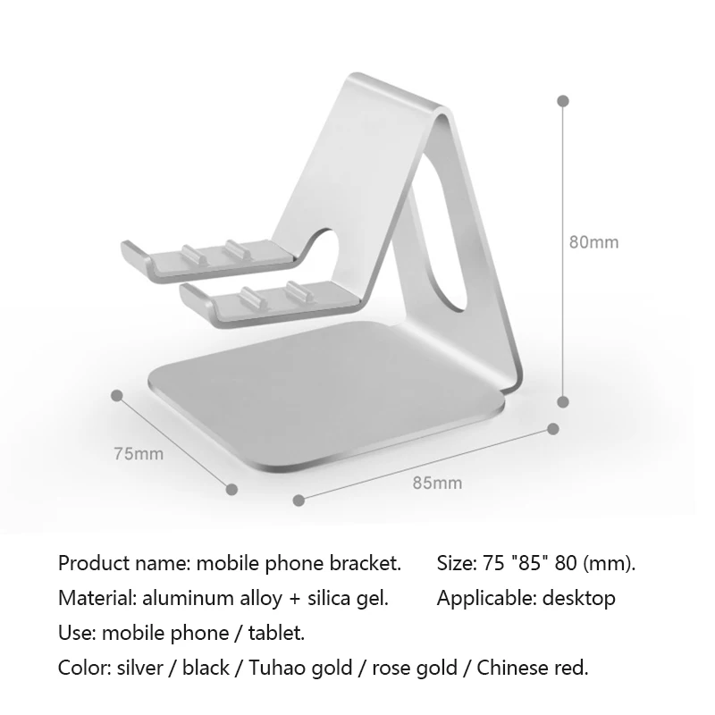 

Phone Holder Stand Mobile Smartphone Support Tablet Stand For Ipad IPhone Desk Cell Phone Holder Stand Portable Mobile Holder