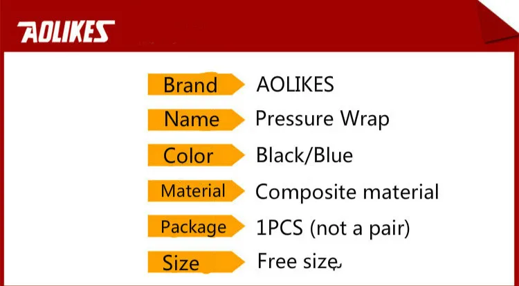1 пара спортивных наручных повязок для тенниса фитнеса баскетбола безопасности