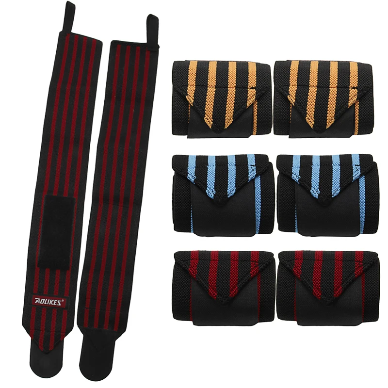 

Weight Lifting Wrist Wraps Bandage Hand Support Gym Sport Straps Grip Brace