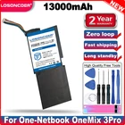 Аккумулятор LOSONCOER 13000 мАч хорошего качества для One-Netbook OneMix 3pro OneMix3pro 506480