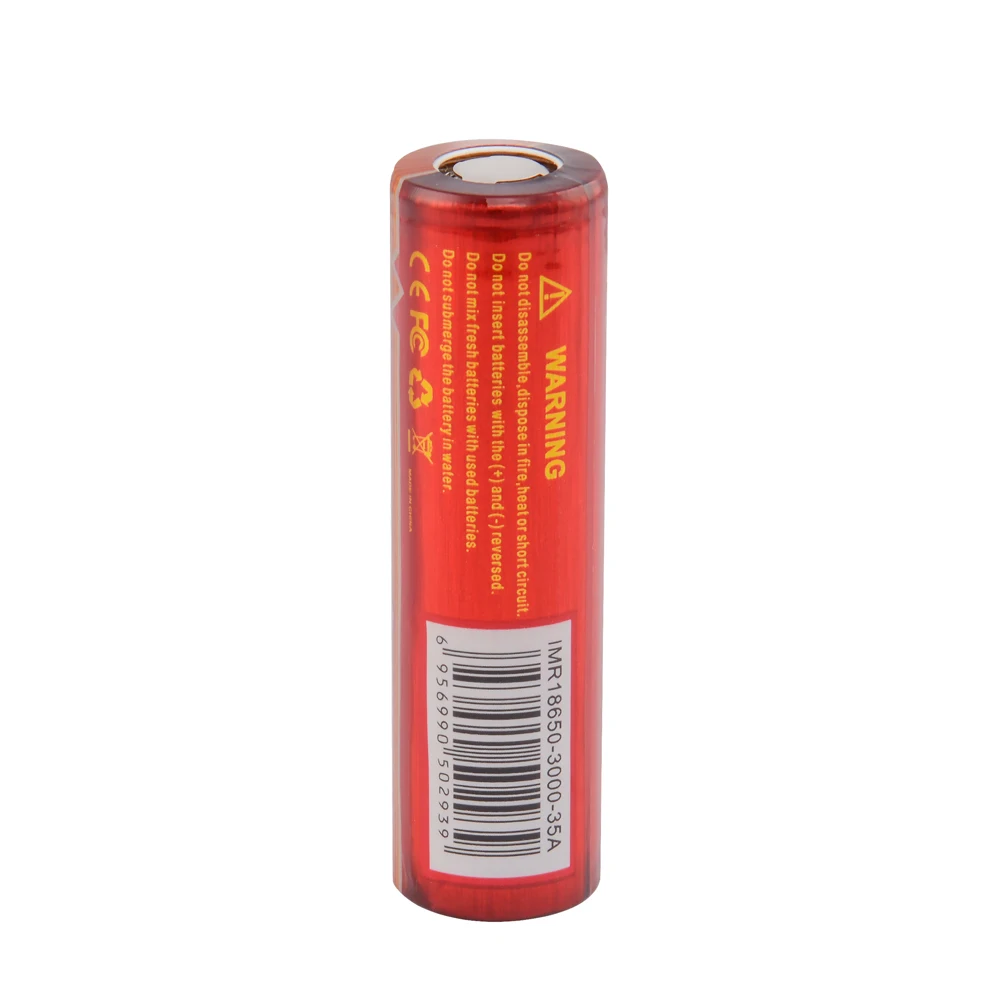 18 шт./лот TrustFire IMR 18650 3 7 V 3000mAh 35A 11.1Wh высокочастотный литий-ионный аккумулятор для