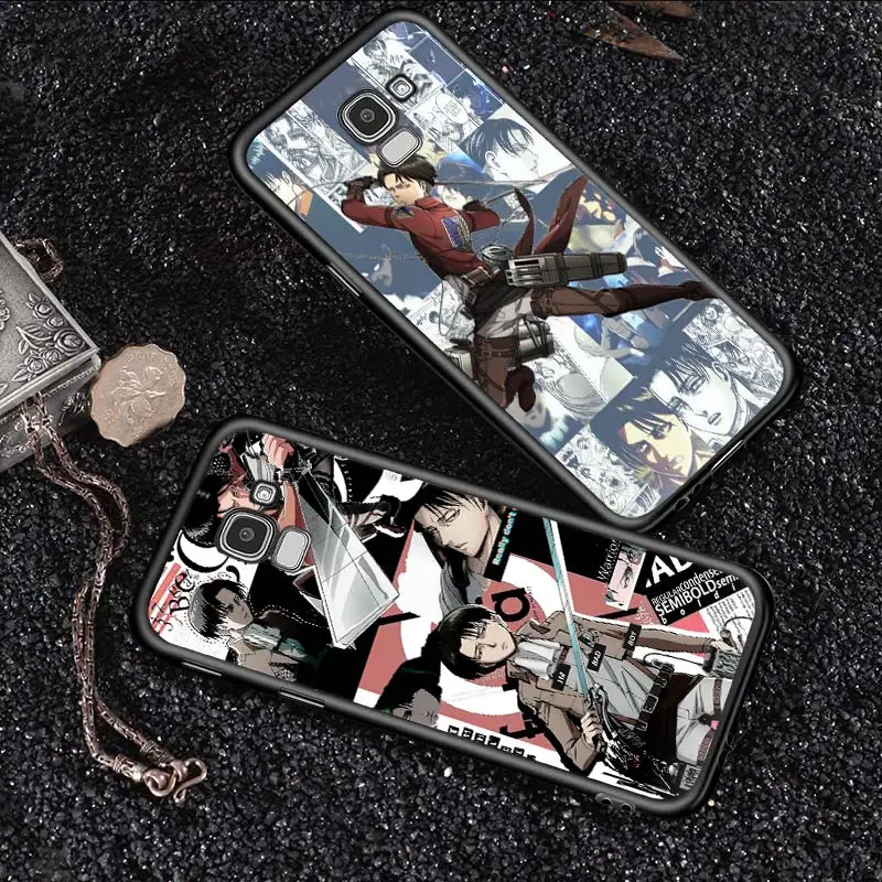 

Art Attack On Titan For Samsung J8 J7 Duo J730 J6 J5 J530 J4 J3 J330 J2 Core Star Prime 2018 EU Plus Black Phone Case
