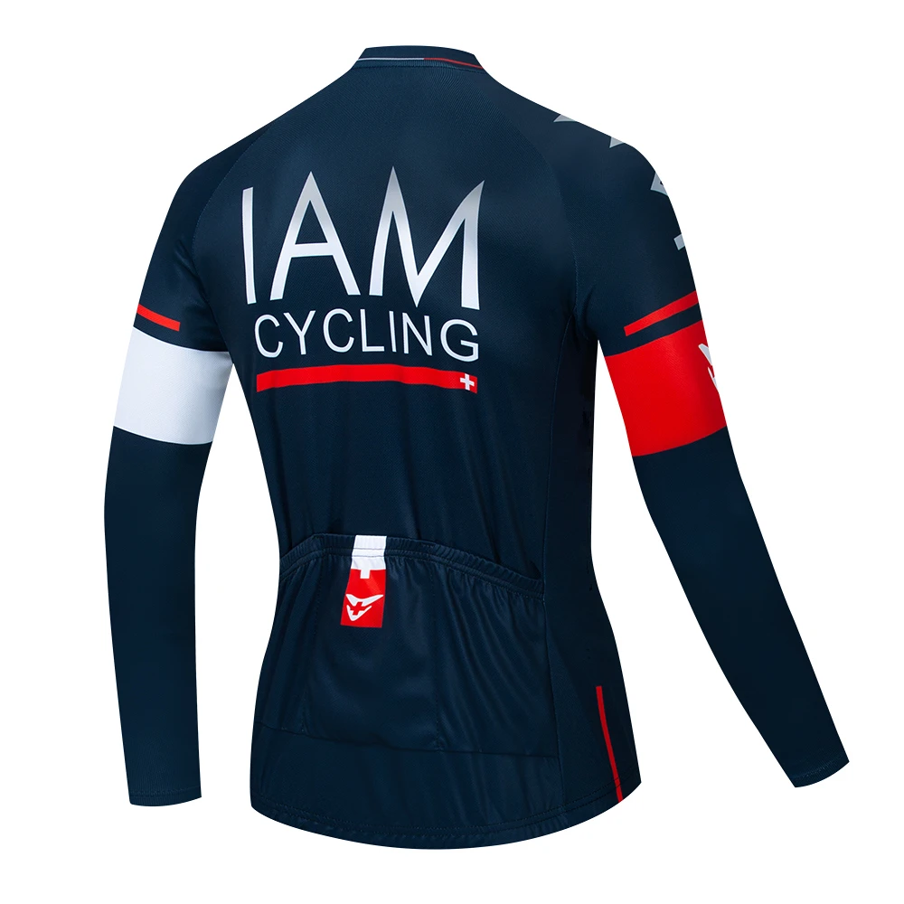 IAM, длинный рукав, Pro, Велоспорт, Джерси, набор, весна, MTB, велосипед, одежда, одежда для велосипеда, Ropa, Майо, Велоспорт, набор