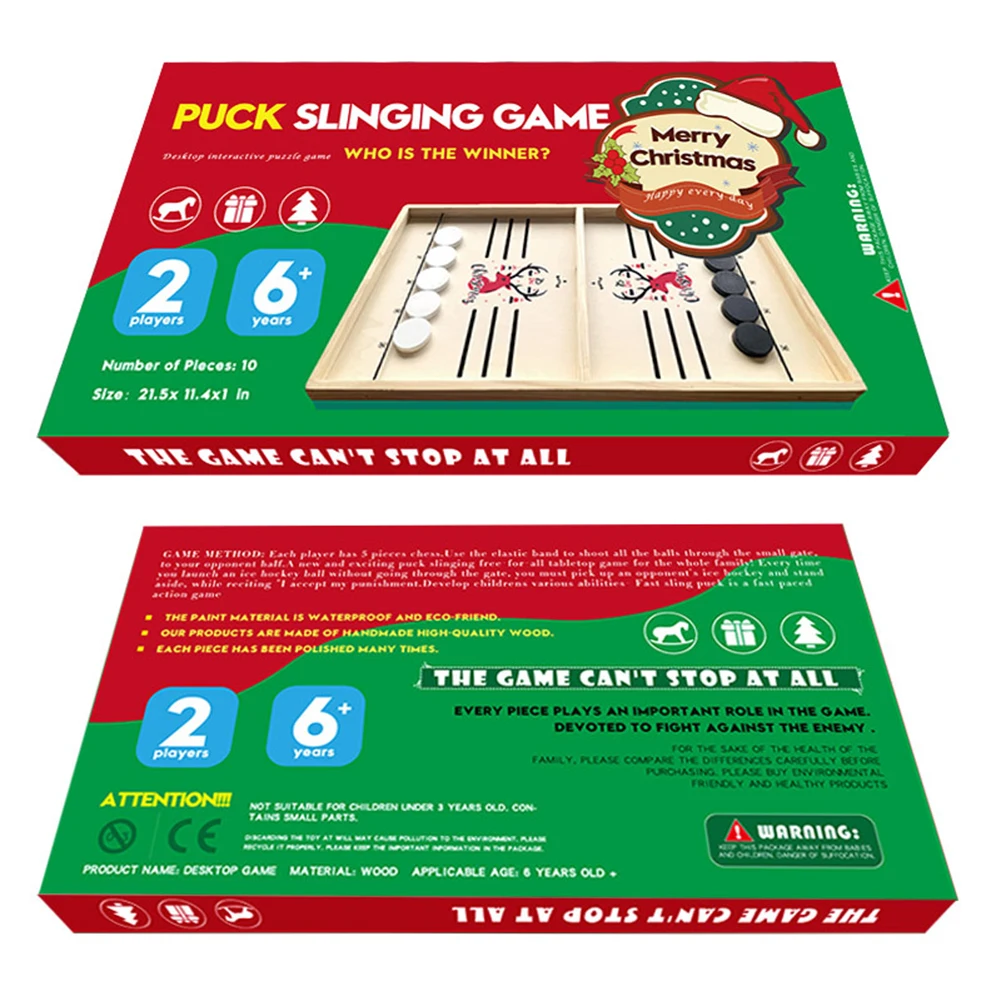 

1 Set Foosball Games Desktop Ice Hockey Chess Game Parent-Child Kids Interactive Play Toys Table Game Desktop Board Battle