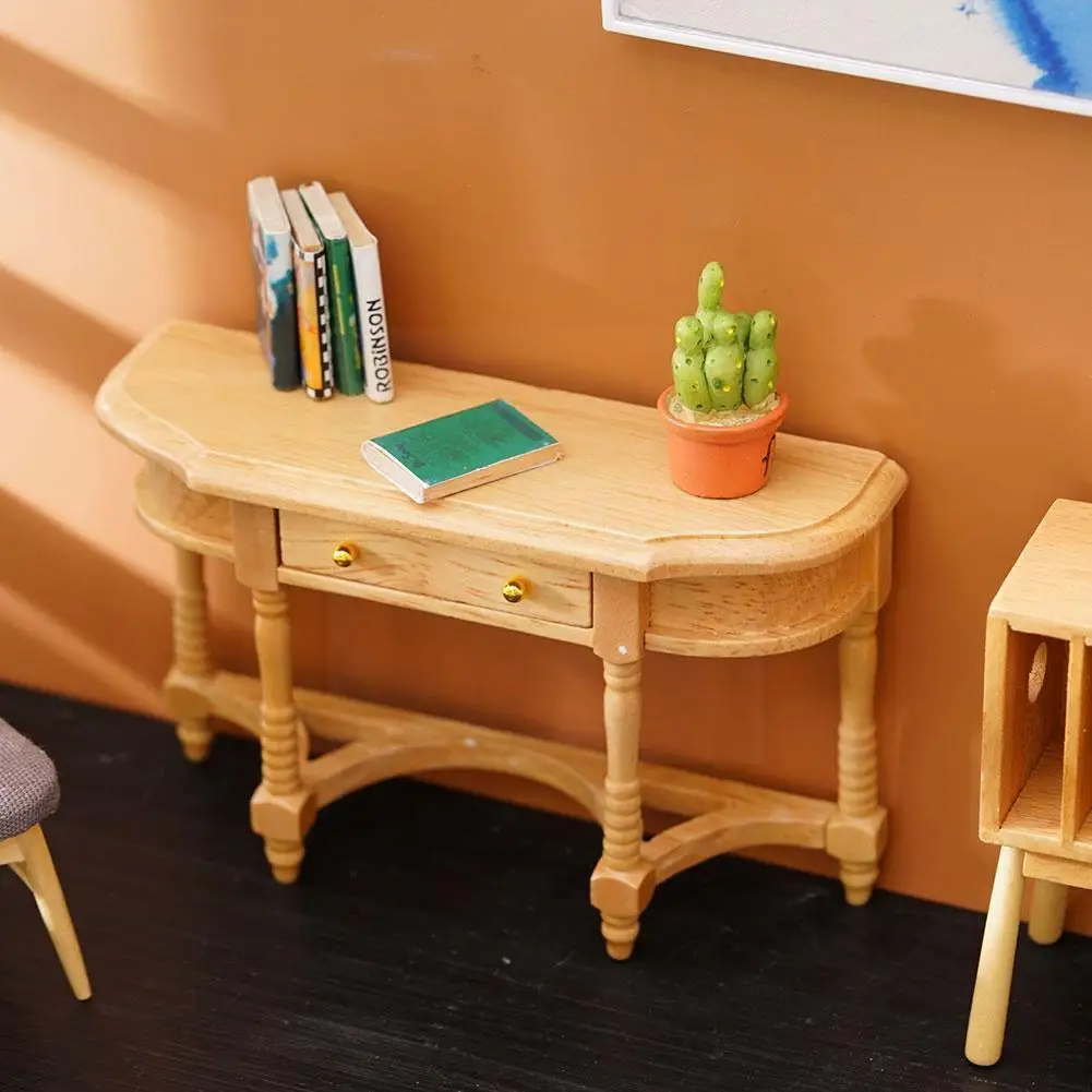 

1:12 миниатюрный деревянный Неокрашенный кукольный домик настольная мебель модель игрушки подарок куклы рождественский дом аксессуары F5D1