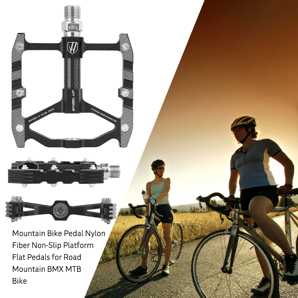 

Mountain Bicycle Pedal Anti-slip Ultralight MTB Mountain Bike Pedal Sealed Bearing Pedals Bicycle Accessories For BMX MTB