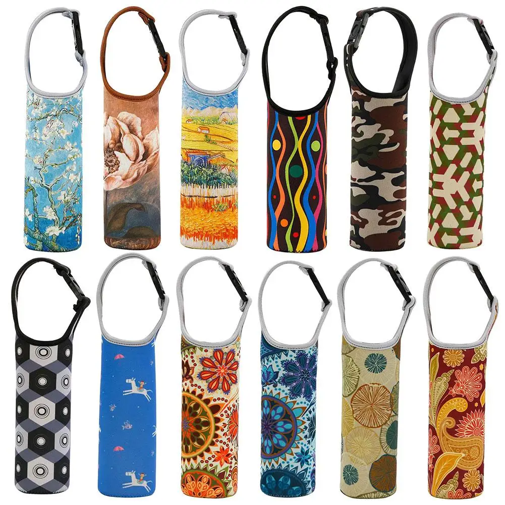 Переносная сумка чехол для воды бутылка термос чашка Защитная хранения с