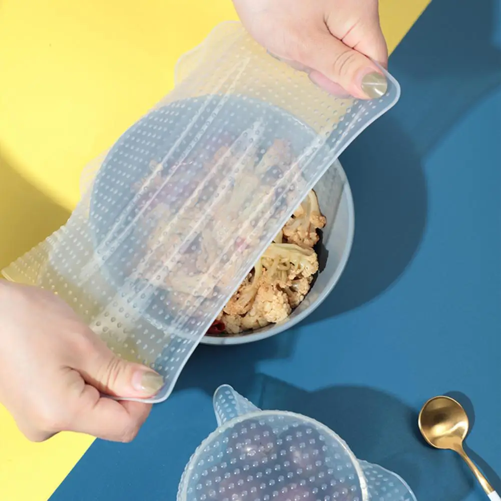 Легко моется прозрачный подходит для большинства контейнеров герметичная