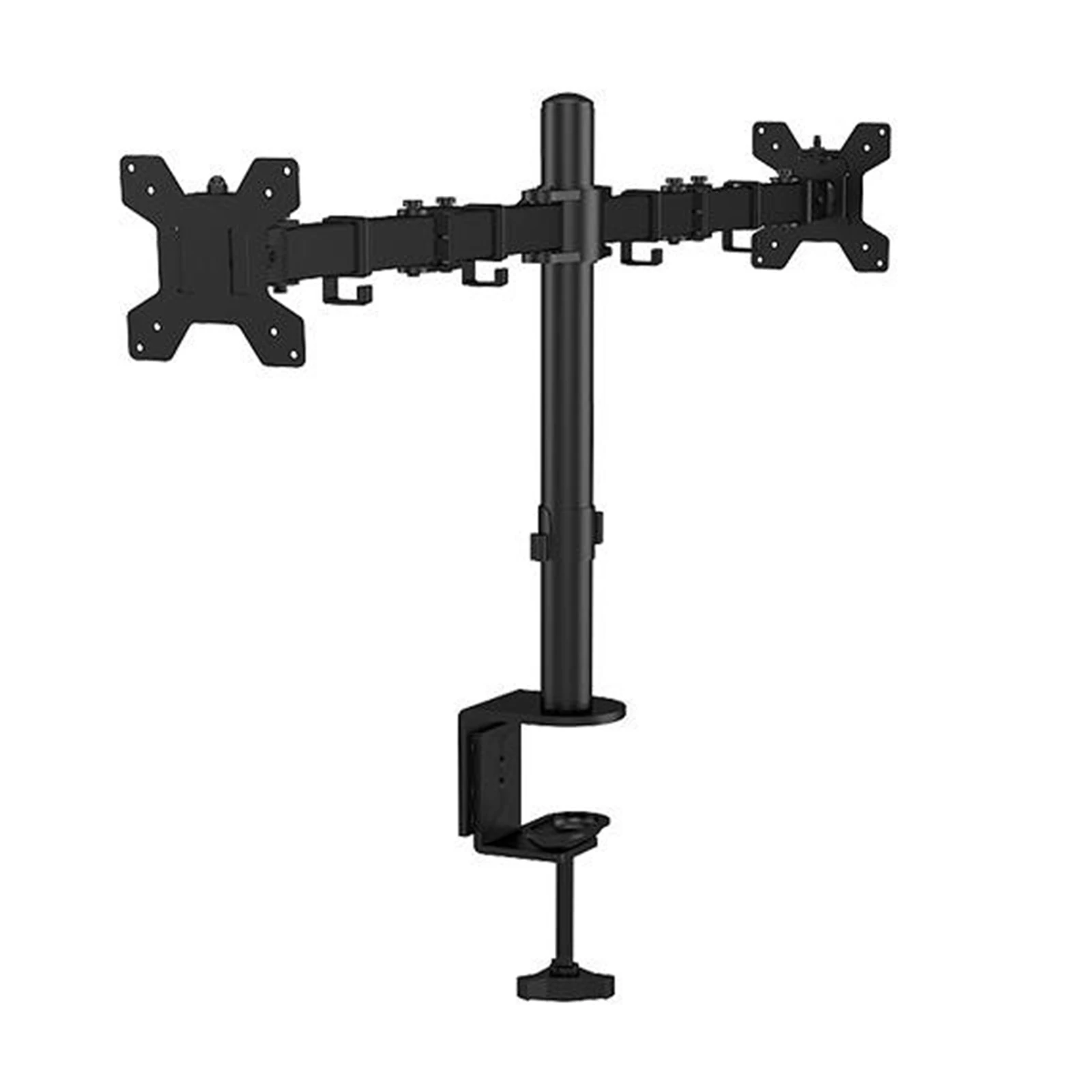 Отдельно стоящий двойной ЖК-монитор полностью регулируемая настольная