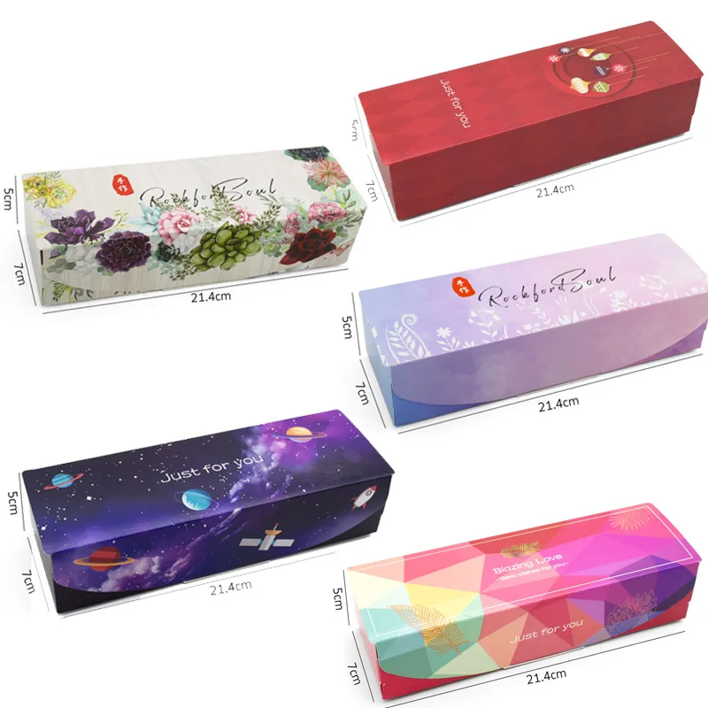 1 шт. Подарочная коробка с бабочками сердечками цветами для выпечки тортов конфет