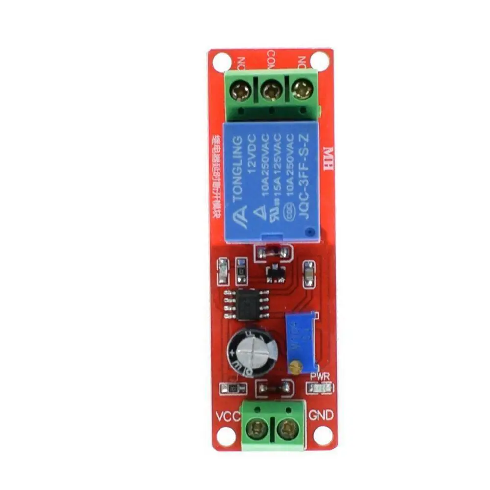 5Pcs DC 12V Delay Relay Shield NE555 Timer Switch Adjustable Module 6*2CM | Обустройство дома