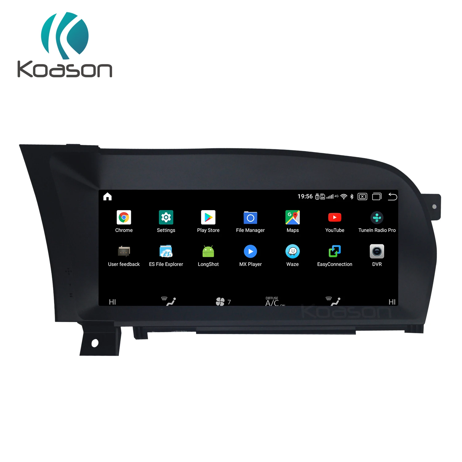 Koason большой экран 10 25 дюймов монитор новый продукт android 4 + 64G Автомобильная стерео