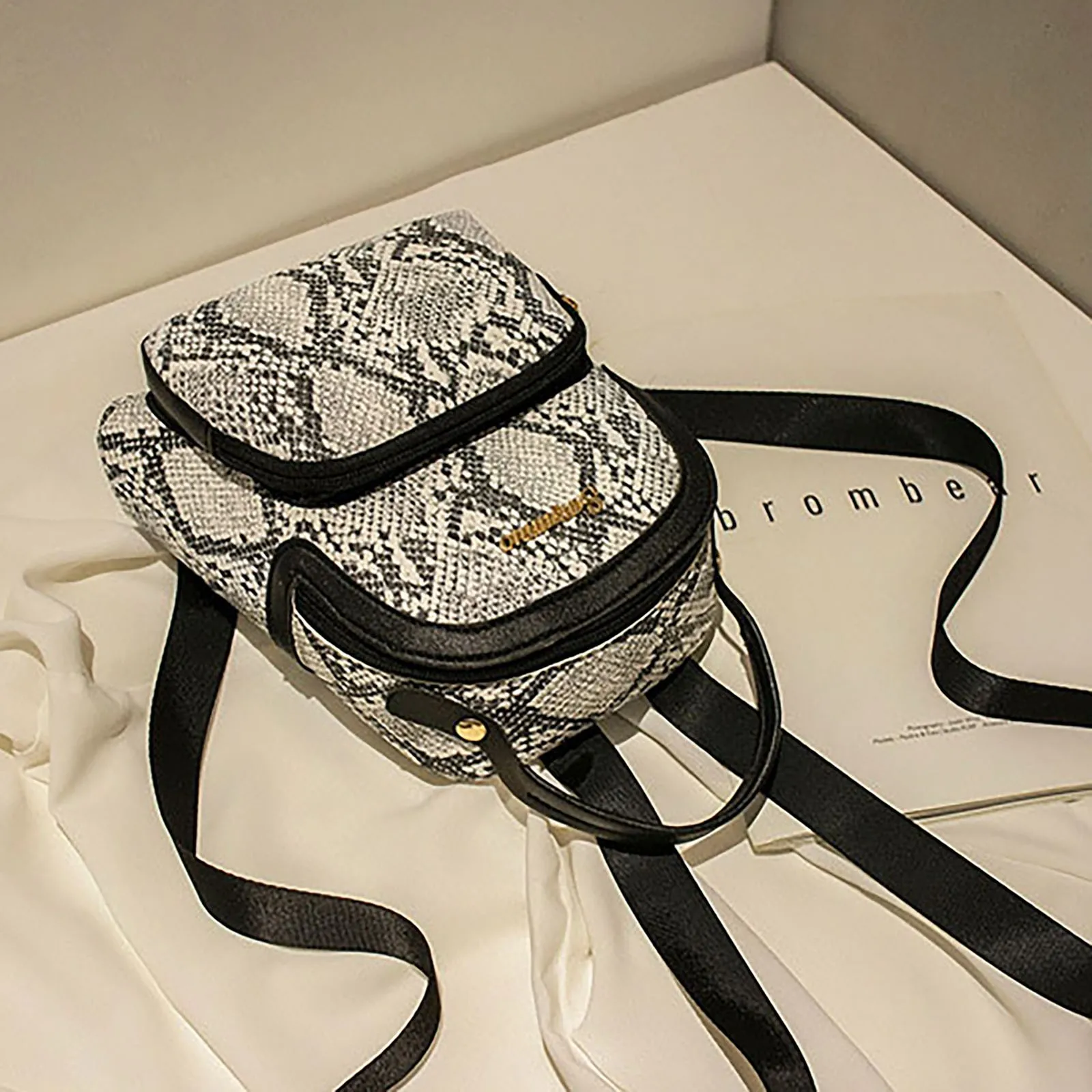 Легкий Рюкзак из искусственной кожи женский модный недорогой Повседневный