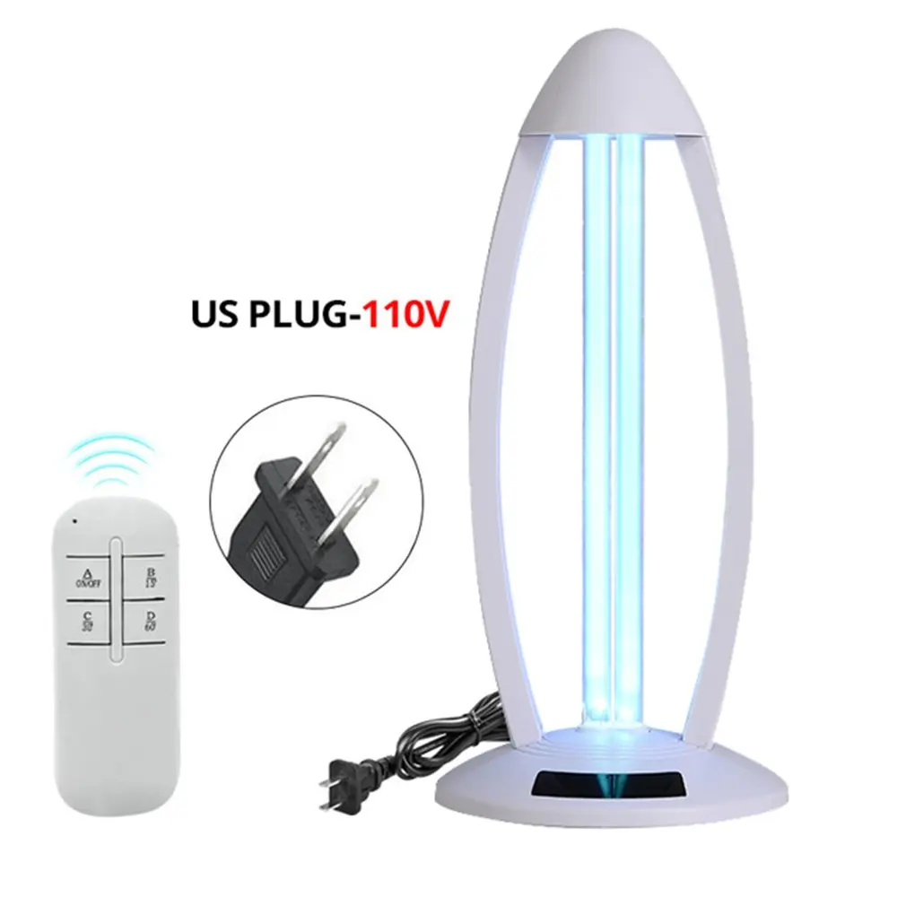 

UV ozone sterilization lamp with remote control ozone function double sterilization disinfection Sterilizing lamp 1 pcs