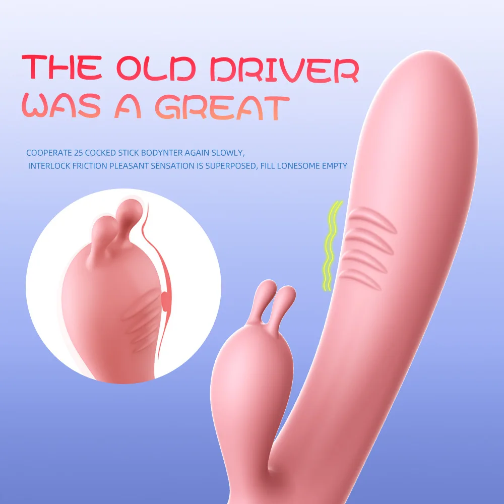 Мощный фаллоимитатор вибратор G Spot Rabbit Vibrator Стимуляция клитора вагинальный киска