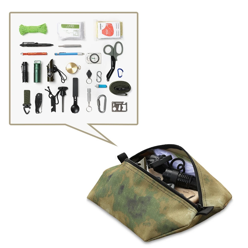 

Waist Pack Outdoor Mountaineering Camouflage Portable Large Capacity Hand Grasp Storage Bag for Climbing Running Ink Camouflage
