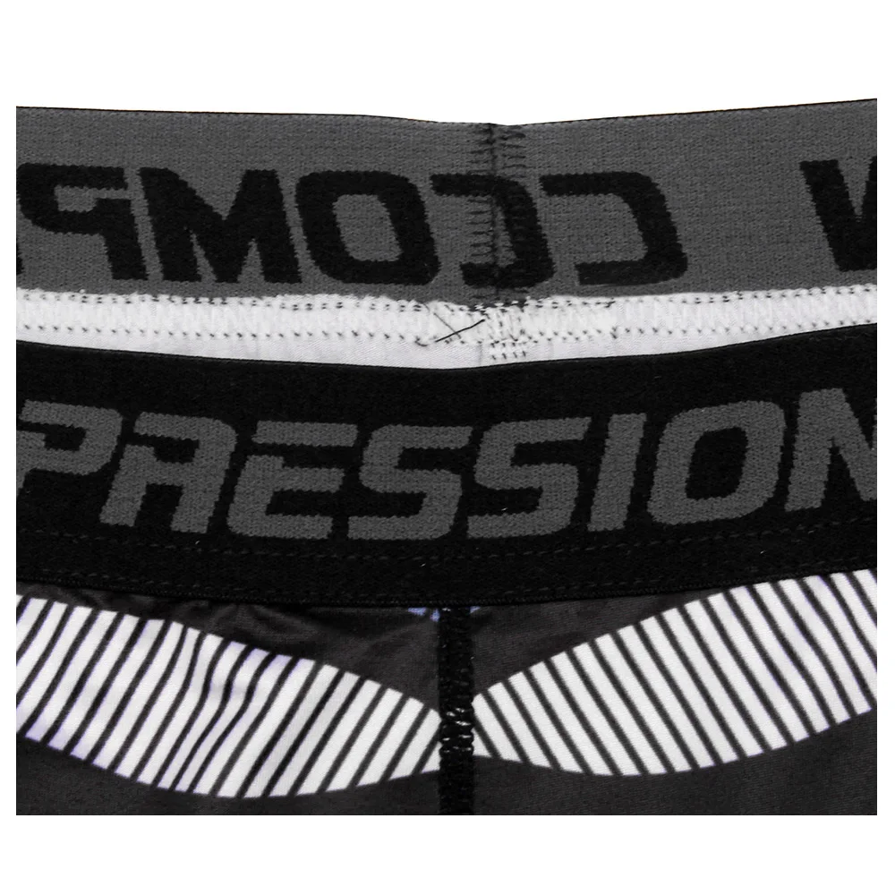 Спортивные Леггинсы для бега мужские компрессионные быстросохнущие