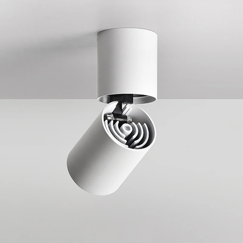 

NEW Nordic ins living room 7W 12W LED spotlights wall mounted living room TV background wall ceiling spotlight COB down light