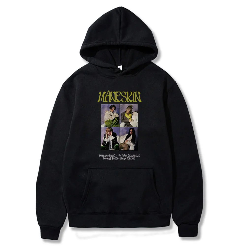 

2021 Hot Sale Hoodies Comfortable Funny Maneskin Cotton Wears Long -Sleeves New Clothing Casual Four Seasons Hip Hop Streetwears