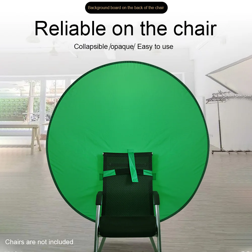 Портативный Рефлектор для фотосъемки вебкамера фон хромакей зеленый экран