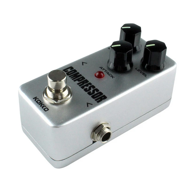 Мини-компрессор для гитары KOKKO FCP2 педаль бас-гитары Stompbox балансировка отключение
