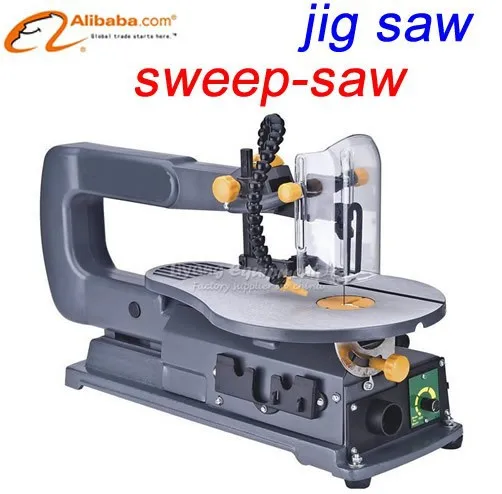 

16" (410mm) economic stepless speed variation sweep-saw, jig saw