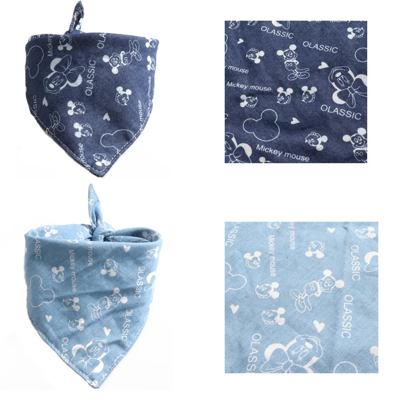 Новая регулируемая бандана для собаки мультфильм печать шейный платок мягкие