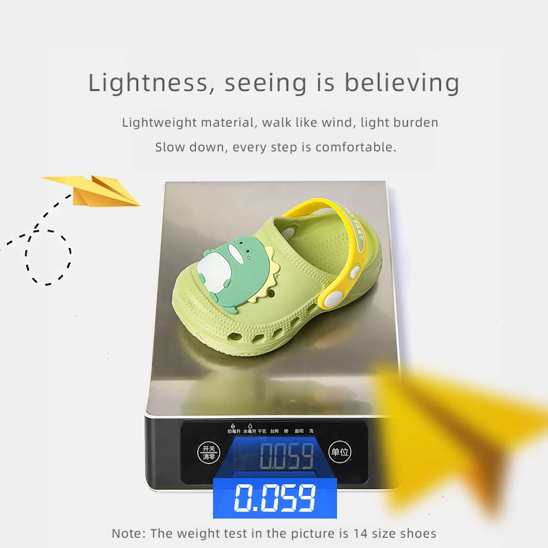 Сандалии Детские с мягкой подошвой пляжная обувь для детей мультяшный единорог