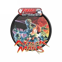 attack from mars arcade waterproof scratch proof car decal car styling graffiti sticker yacht rv suv waterproof decals 1211cm