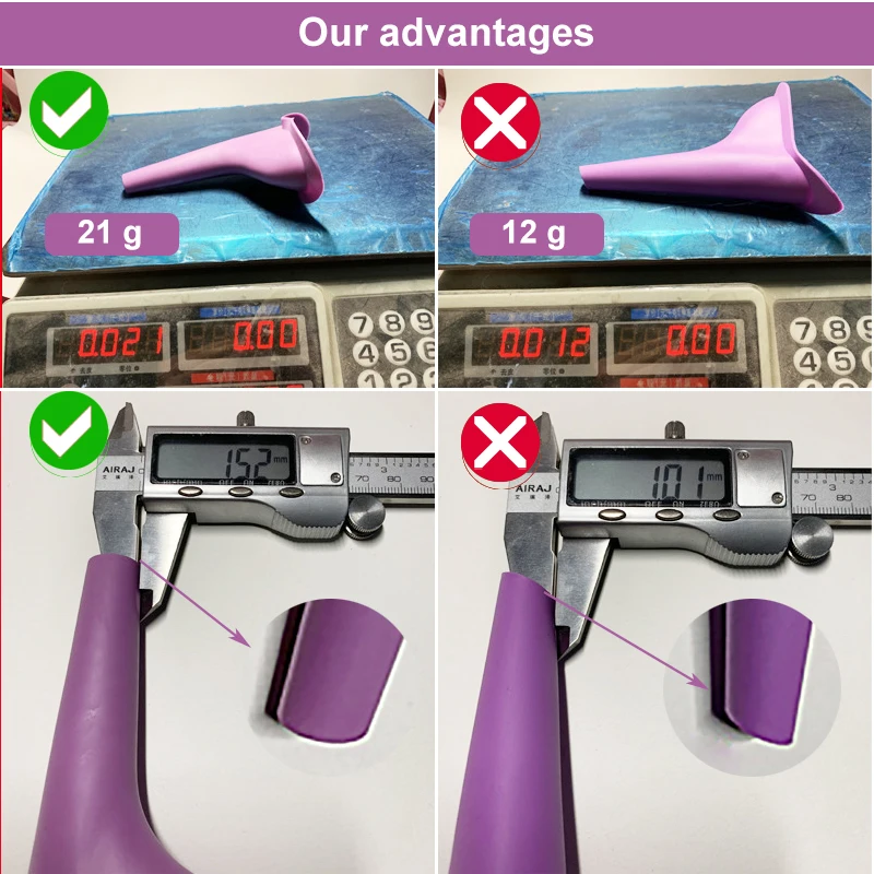 Силиконовый Писсуар для женщин портативный мочеприемник отдыха на открытом