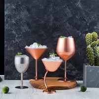 304 anti drop stainless steel wine glass ice cream goblet cocktail cup champagne dessert party supplies home drinkware