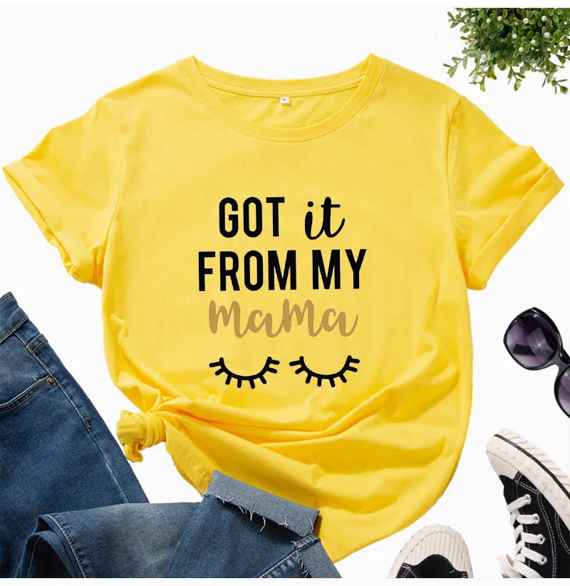 

Women Eyes Black T Shirt Girl Korean Style Graphic Tops 2021 Female T-shirt Drop Ship Women's Casual Pink Print Letter T Shirt