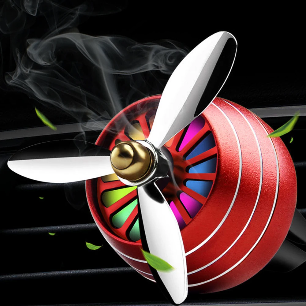 

Hot Car Perfume Air Freshener Auto Car Smell LED Mini Conditioning Vent Outlet Perfume Clip Fresh Aromatherapy Fragrance
