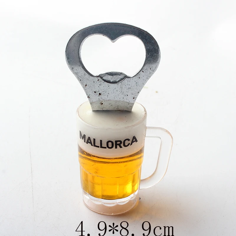 Goa Mallorca Refrigerator Magnet Beer Bottle Opener Decorative Fridge Sticker Home Decoration |
