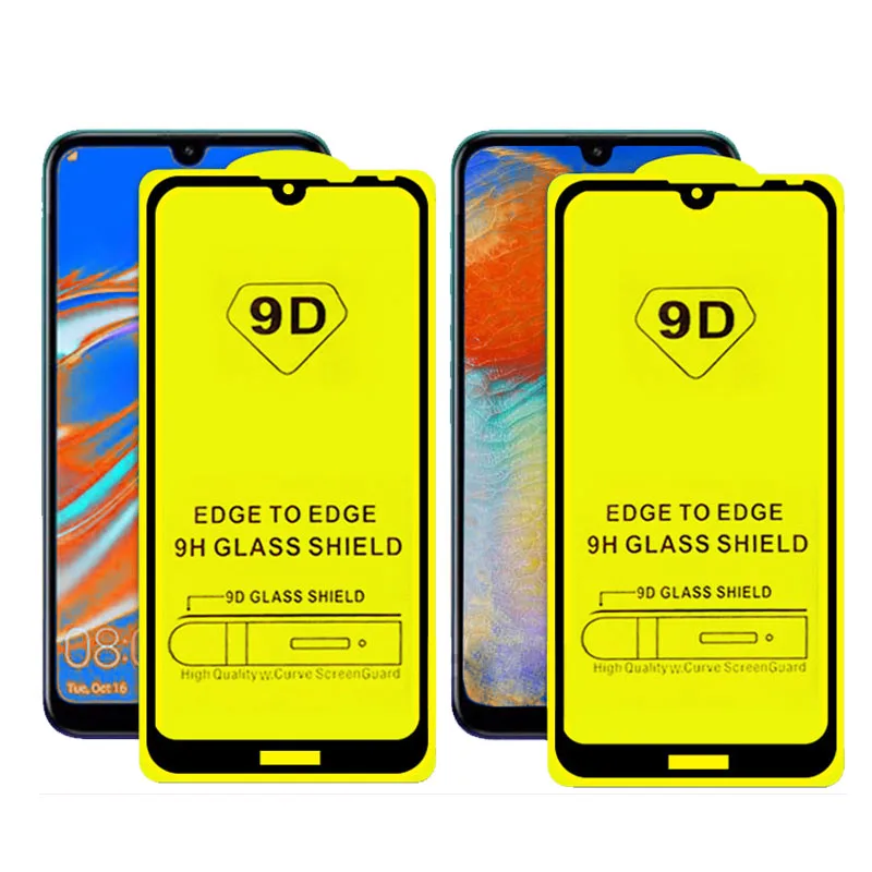 100 шт. 9D полное клеевое закаленное стекло для Samsung J4 Plus/J6 Plus/J4 Core/A6 Plus/J7/J8 2018/A8 Plus 2018